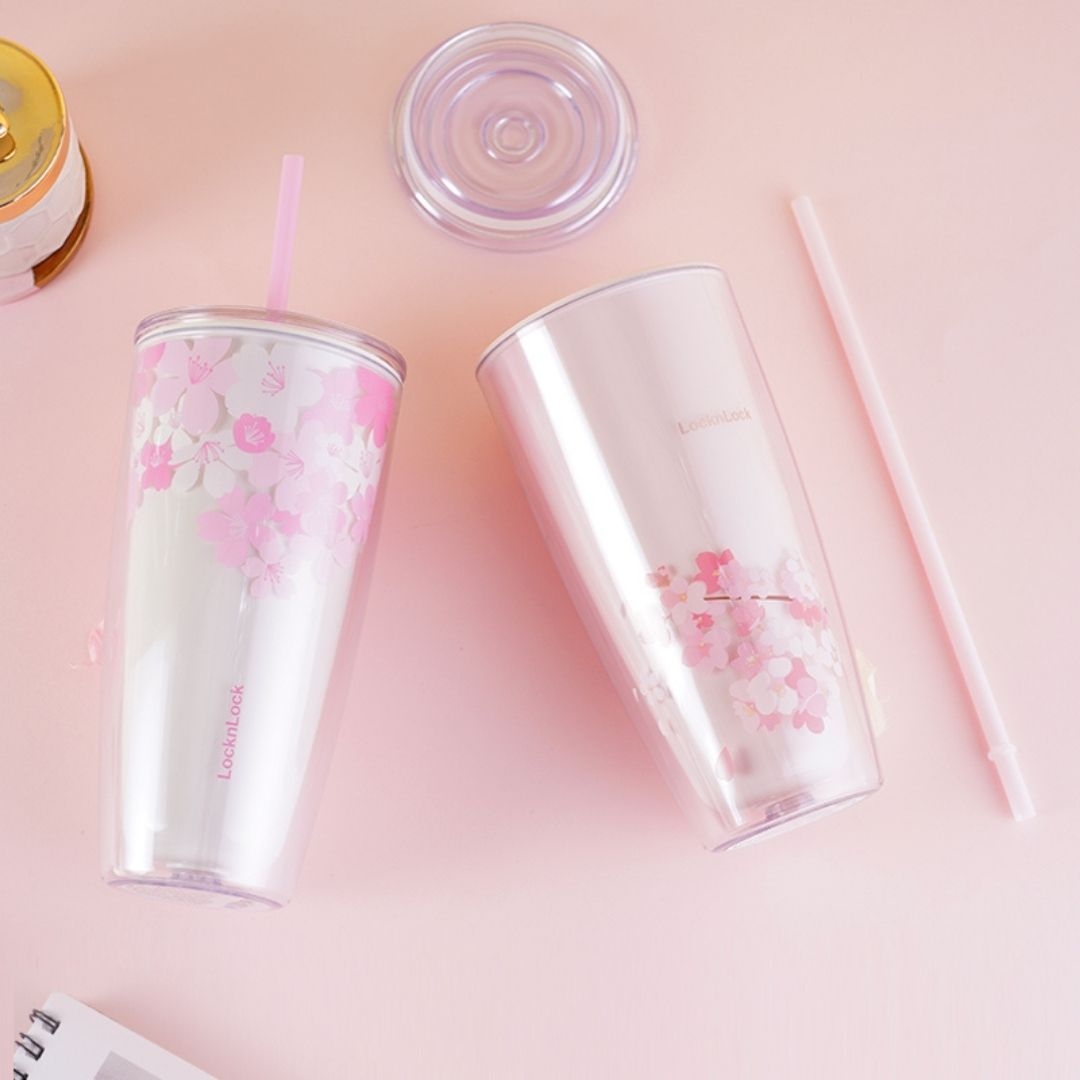 LocknLock Cherry Blossom Cup